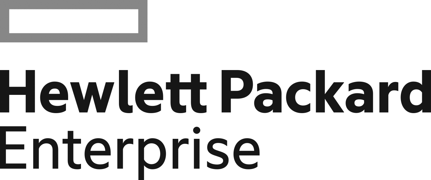 Hewlett Packard Enterprise negru